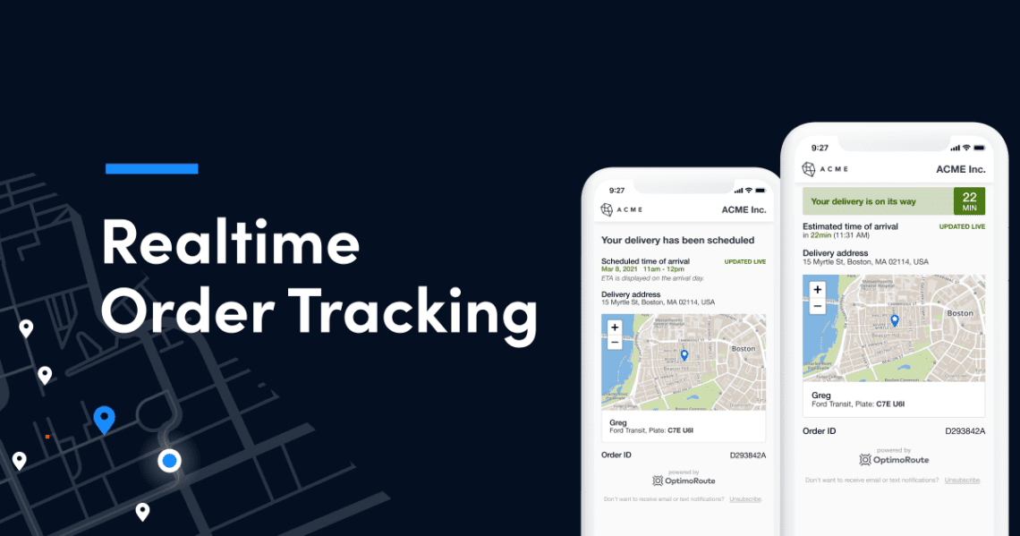 Real-time Delivery Tracking