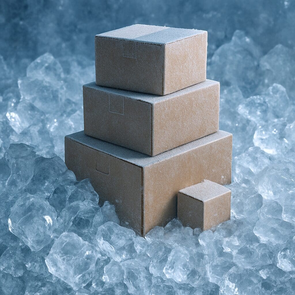 Cold, Hearted, Frozen Food Courier Services, where Punctuality Matters. 