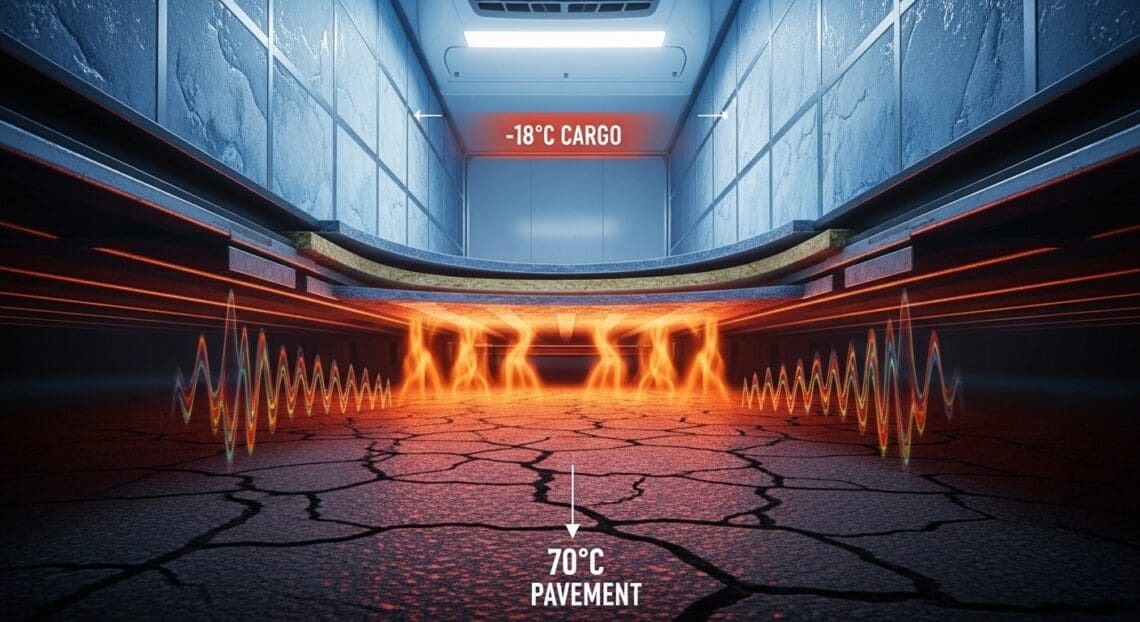 Radiating Upward: The Thermal Load Nobody Calculated (And Why Your Floor Is The Weakest Link)