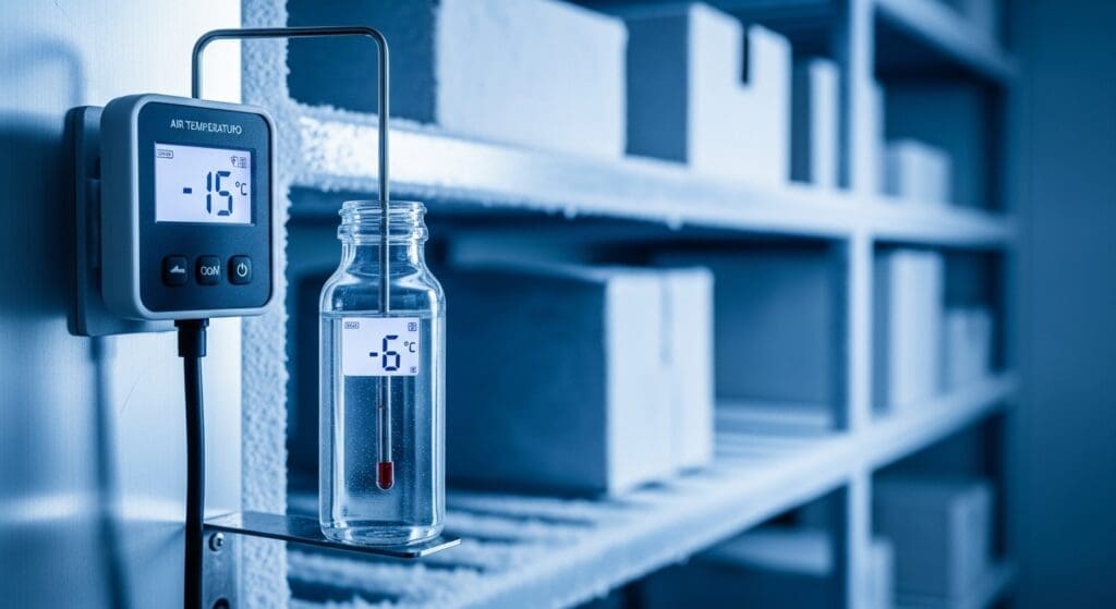 Your Freezer Says -15°C. Your Product Says -6°C. Both Are Correct.